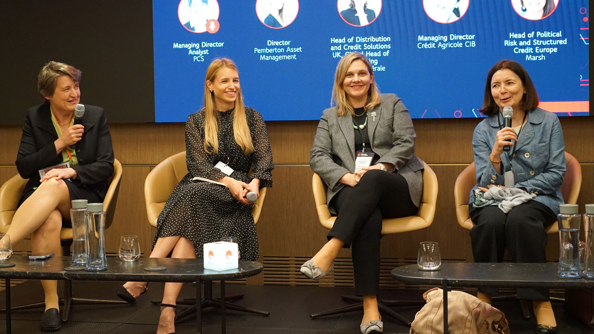 Panel discussion at a PCS European Symposium